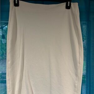 Sexy Vince Camuto Cream Ponte Knit Pencil Skirt